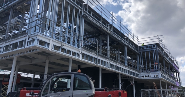 Dawbers drylining fit out works at the Hornsea Leisure Centre 12