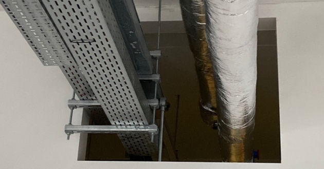 Firewall Fire Stopping at Viking Link Bicker Fenn using Fire Survey Pro 2