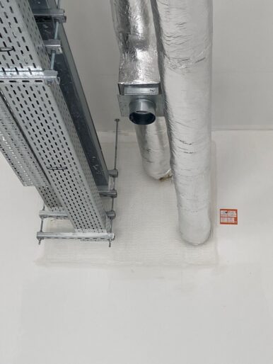 Firewall Fire Stopping at Viking Link Bicker Fenn using Fire Survey Pro 3